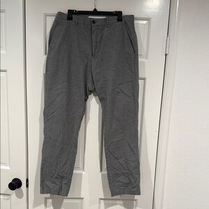 Banana Republic Kentfield Pant 36W 32 L Men's Gray Pants